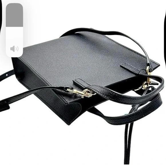 Marc Jacobs H001L03FA22 Mini Grind Black With Gold Hardware Leather Women's - Picture 5 of 5